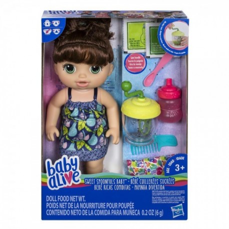 Baby Alive Ricas Comiditas Castaña-JuguetesFugaz-