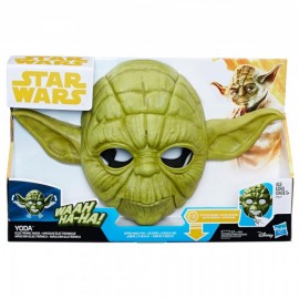 Máscara Interactiva Electrónica de Yoda Star Wars Hasbro-JuguetesFugaz-
