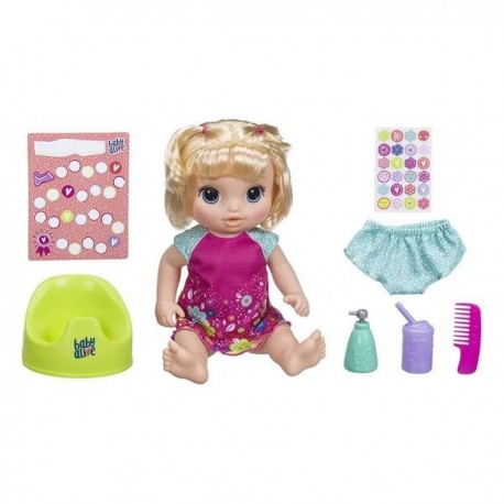 Baby Alive  Bebé Va Al Baño-JuguetesFugaz-