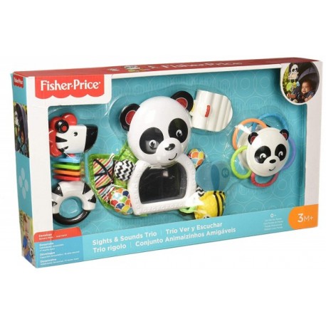 Fisher price kit de regalo animalitos sonrientes-JuguetesFugaz-Bebés