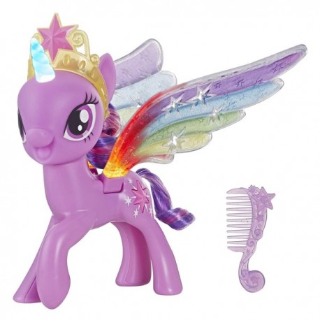 Twilight Sparkle - Figura de Pony con Alas  Arcoiris-JuguetesFugaz-