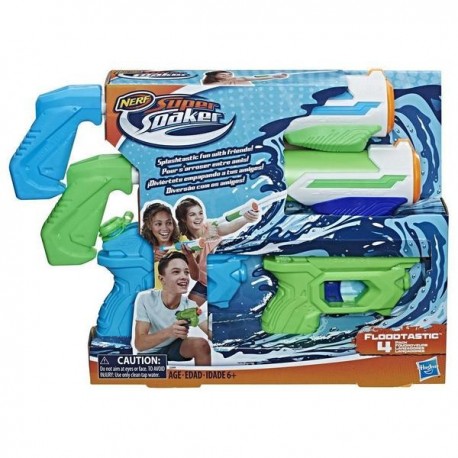 Nerf Super Soaker Floodtastic Paquete de 4 Hasbro-JuguetesFugaz-