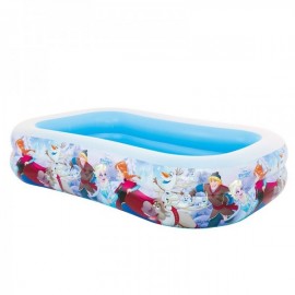 Alberca Inflable Frozen 2.62m x 1.75m x 56cm -Intex-JuguetesFugaz-Exterior