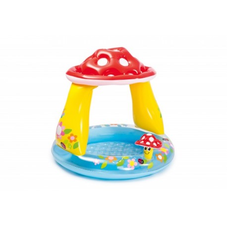 Alberca Inflable Hongo Para Bebe -Intex-JuguetesFugaz-Exterior