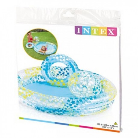 Piscina Inflable con Accesorios - Intex-JuguetesFugaz-Exterior