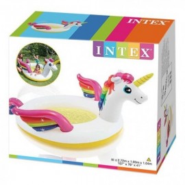 Piscina  Inflable  de Unicornio -Intex-JuguetesFugaz-Exterior