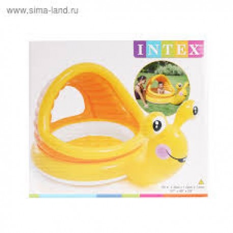 Piscina  Inflable  para Bebe Caracol -Intex-JuguetesFugaz-Exterior