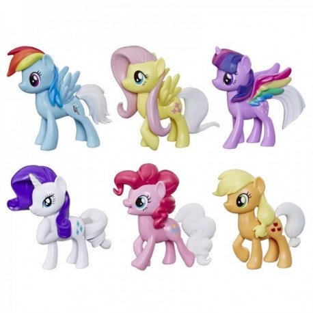 My Little Pony Colección Arcoiris 6 Pack-JuguetesFugaz-