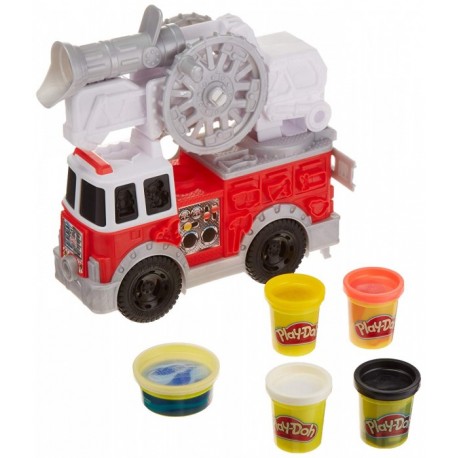 Play-Doh Camión de Bomberos-JuguetesFugaz-