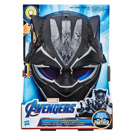 Marvel Black Panther - Máscara de poder Vibranium-JuguetesFugaz-