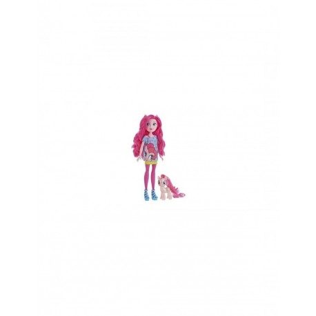 My Little Pony Equestria Girls Pinkie Pie con Pony-JuguetesFugaz-