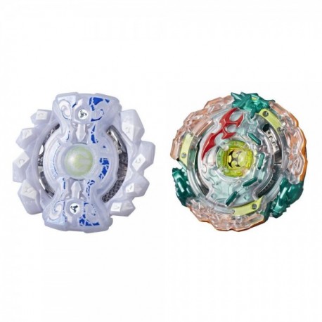 Beyblade Burst Turbo Slingshock Paquete Doble-JuguetesFugaz-