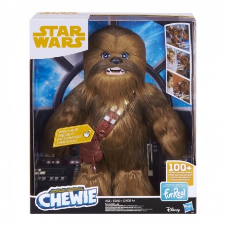 HERCULES ANIMATRONIC PLUSH STAR WARS CHEWIE-JuguetesFugaz-