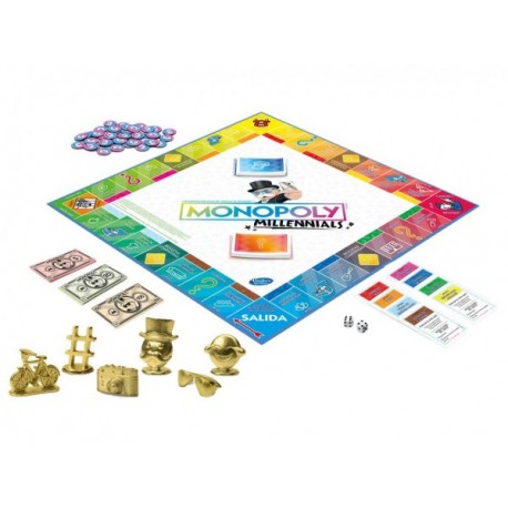 Monopoly Millenials-JuguetesFugaz-Juegos de Mesa