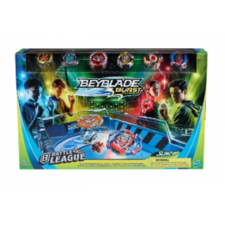 Estadio Set con 6 BeyBlade-JuguetesFugaz-