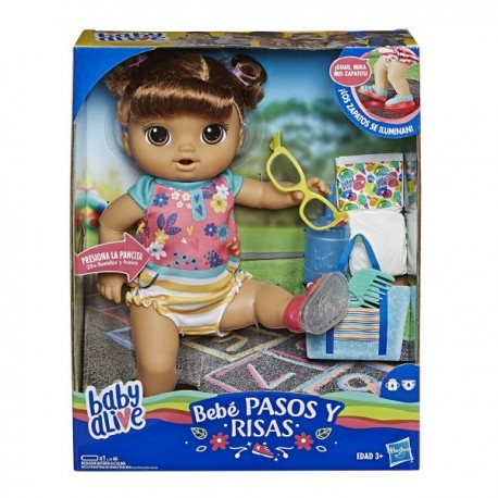 Bebe Pasos y Risas Baby Alive-JuguetesFugaz-