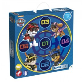 Lanza 1-2-3 Paw Patrol-JuguetesFugaz-Juegos de Mesa