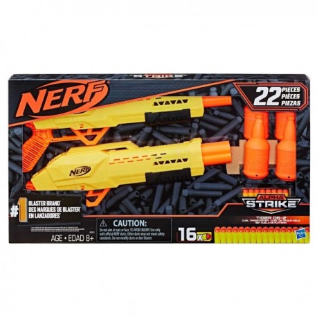 NERF AS TIGER 2 PACK-JuguetesFugaz-