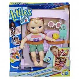 BABY ALIVE LITTLES CON CARREOLA-JuguetesFugaz-
