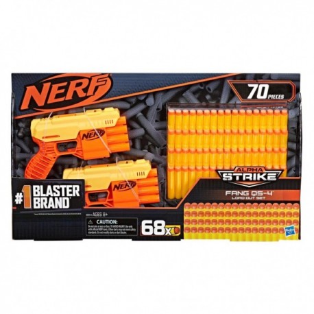 Nerf alpha strike fang qs 4 load out set-JuguetesFugaz-