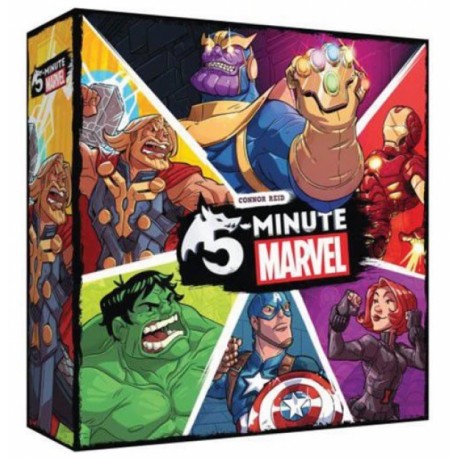 Juego de mesa 5 minutos marvel-JuguetesFugaz-Juegos de Mesa