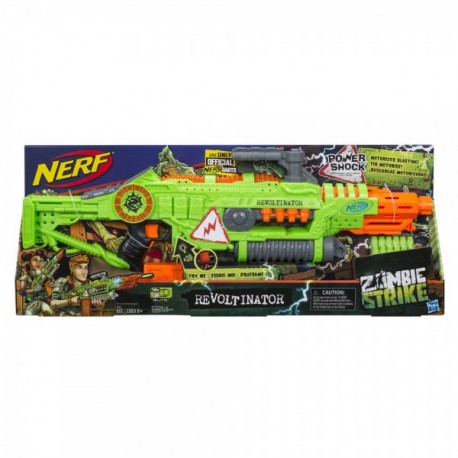 Nerf Zombiestrike Revoltinator-JuguetesFugaz-Niños