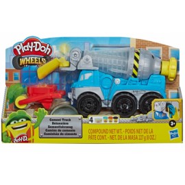 Camión de Cemento - Play-Doh Wheels-JuguetesFugaz-