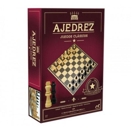 Ajedrez de Madera de Lujo-JuguetesFugaz-Juegos de Mesa