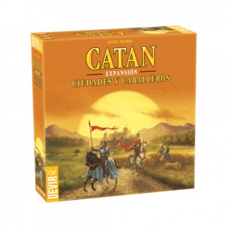 Catan Expansión Ciudades y Caballeros-JuguetesFugaz-Familiar