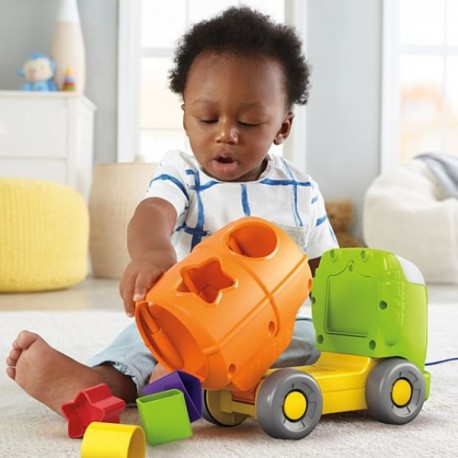 Camión de Bloques Aprende Conmigo de Fisher-Price®-JuguetesFugaz-Bebés