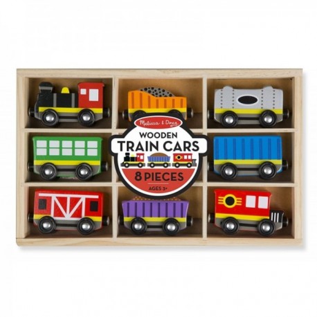 Set de Vagones de Tren-JuguetesFugaz-Melissa & Doug