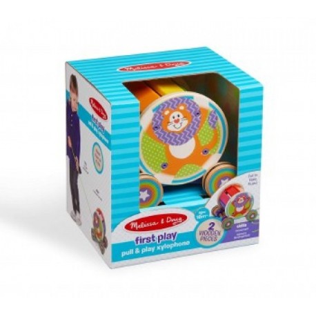 Melissa & Doug Pull And Play Xylophone Safari-JuguetesFugaz-Melissa & Doug