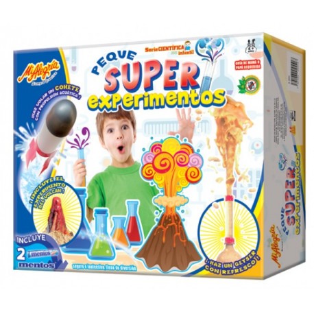 PEQUE SUPER EXPERIMENTOS-JuguetesFugaz-Juegos Didácticos