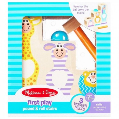 Escaleras aprendizaje safari bebe-JuguetesFugaz-Melissa & Doug