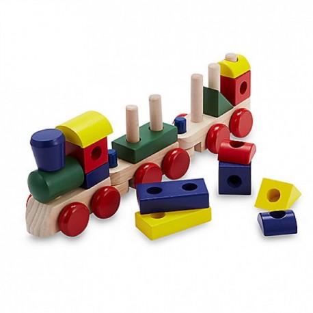 Tren Apilable - Melissa & Doug-JuguetesFugaz-Melissa & Doug
