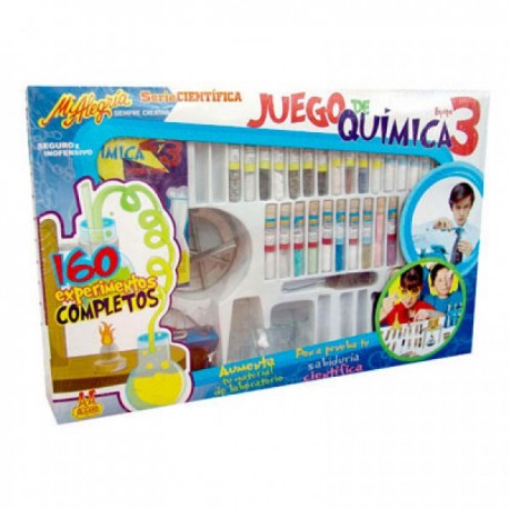 Juego de Química mas de 160 experimentos-JuguetesFugaz-Científicos
