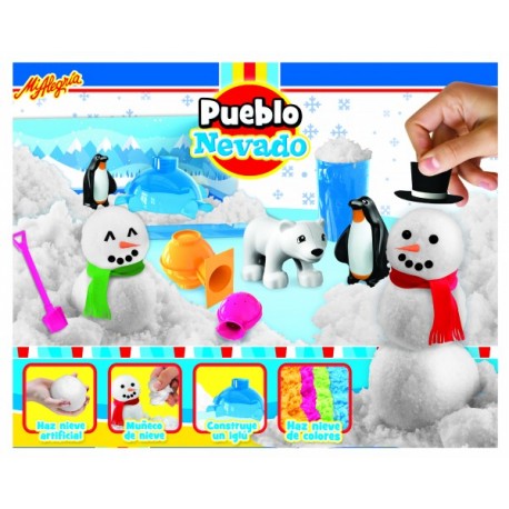 Pueblo Nevado -Mi Alegría-JuguetesFugaz-Fabricar