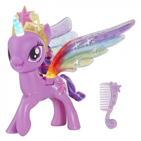 Twilight Sparkle - Figura de Pony con Alas  Arcoiris-JuguetesFugaz-Niñas