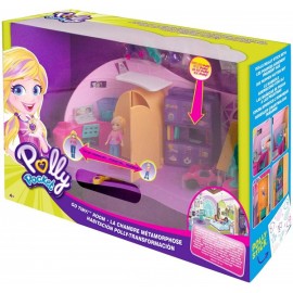 Habitación  De Transformación Polly Pocket-JuguetesFugaz-Niñas