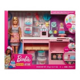 BARBIE CHEF DE PASTELES-JuguetesFugaz-Barbie