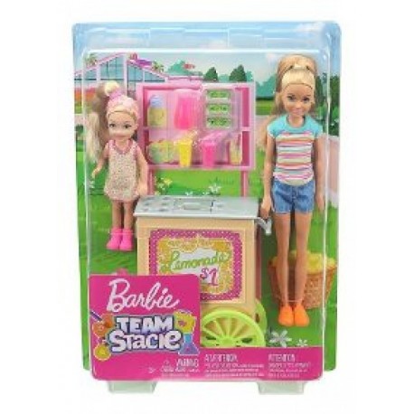 Barbie stacie stand de limonada-JuguetesFugaz-Barbie