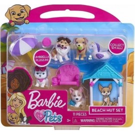 BARBIE SET DE JARDÍN PARA CACHORRITOS-JuguetesFugaz-Barbie