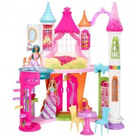 Castillo Villa Caramelo - Barbie Dreamtopia-JuguetesFugaz-Barbie