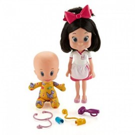 Fisher Price Cleo y Cuquín Chequeo Médico-JuguetesFugaz-Niñas