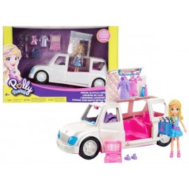 Polly Pocket Limusina de Lujo Con Accesorios Para Niña-JuguetesFugaz-Niñas