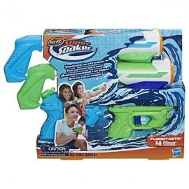 Nerf Super Soaker Floodtastic Paquete de 4 Hasbro-JuguetesFugaz-Niños