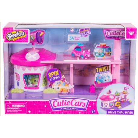 Cutie Cars Set Restaurante-JuguetesFugaz-Shopkins