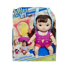 Baby Alive Littles Carry N Go Girl Black Str Hair-JuguetesFugaz-Niñas