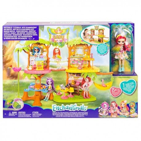 ENCHANTIMALS CAFE EN LA JUNGLA-JuguetesFugaz-Niñas