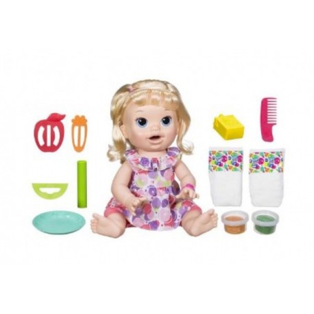 Sara Comiditas Divertidas Baby Alive Super Snacks-JuguetesFugaz-Baby Alive